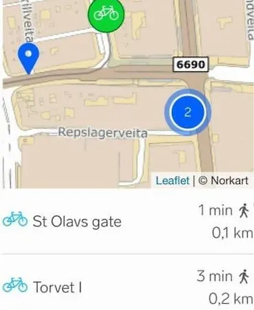 Appartamento Koselig Studioleilighet I Sentrum *